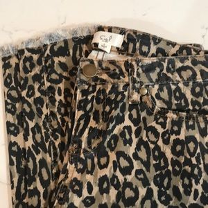 Easel boutique brand leopard pants